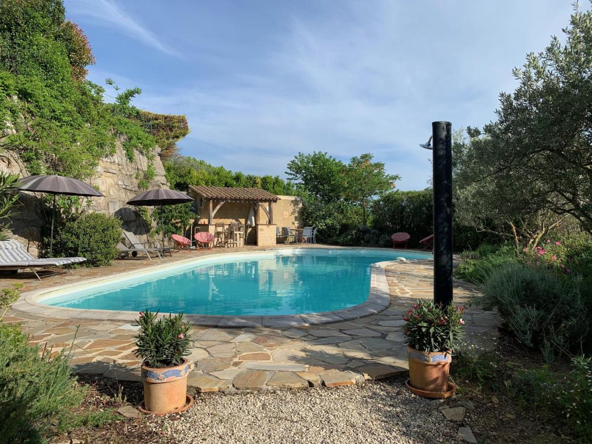 Villa Le Fleuriste Saint-Sauveur-de-Cruzière Esterno foto